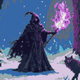 Void Weaver, the shadow order, in the game's own pixel portrait